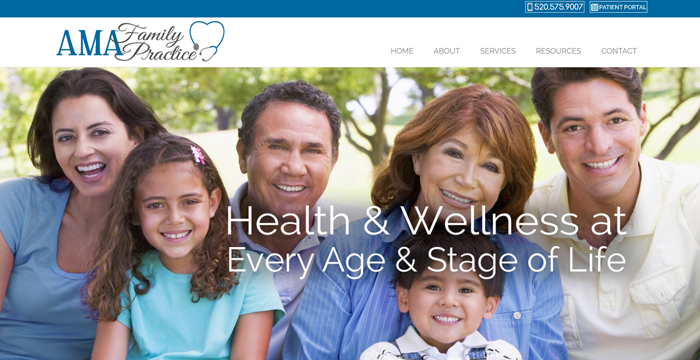 Physician Website Design