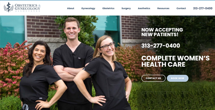 Physician Website Design